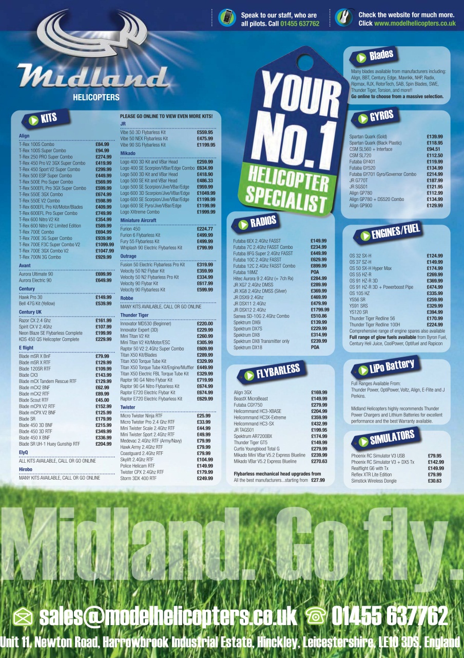 Radio Control Rotor World Preview Pages