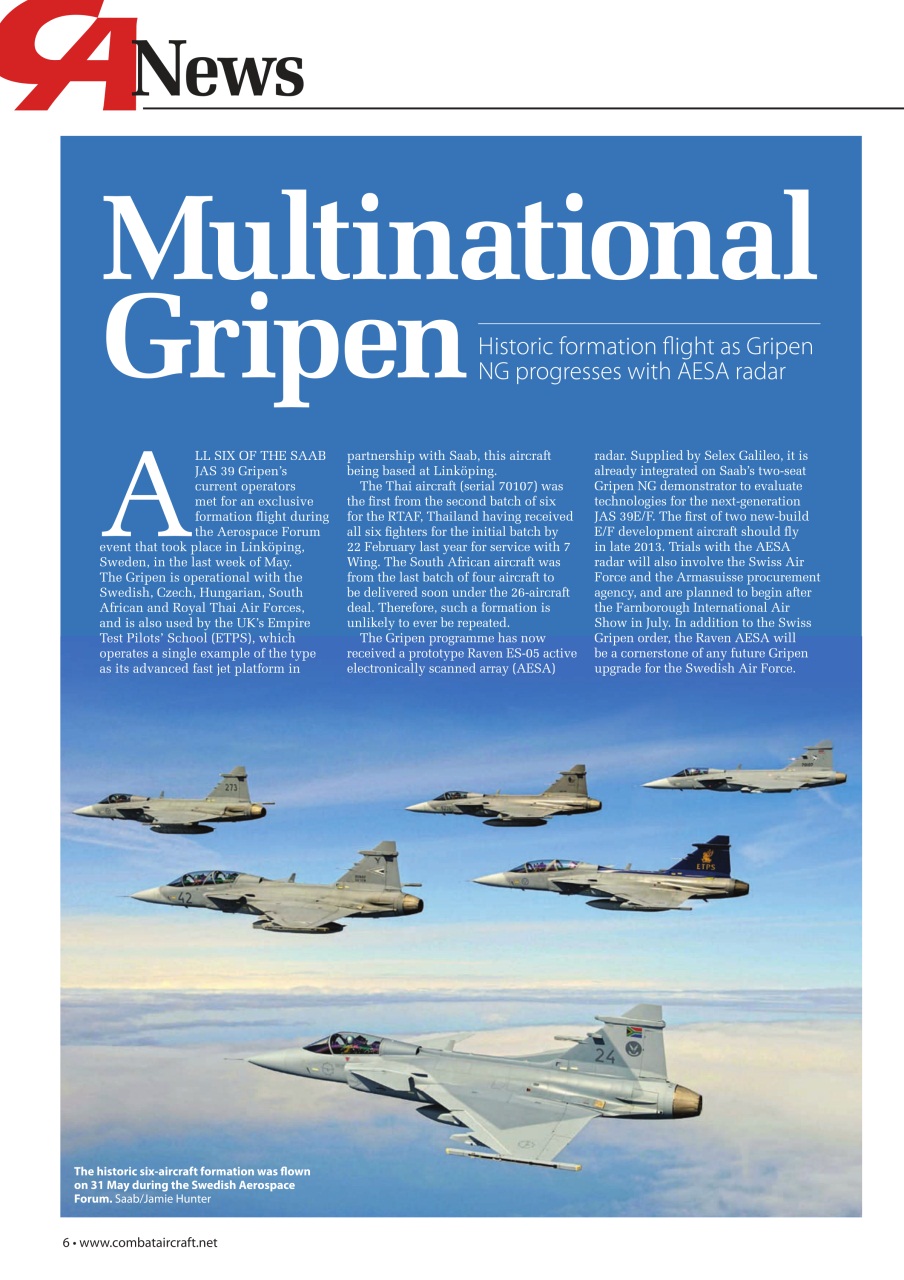 Combat Aircraft Journal Preview Pages