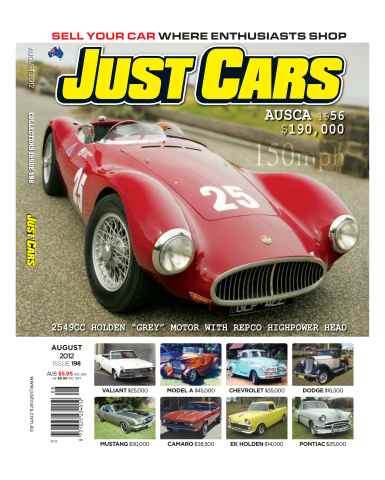 JUST CARS issue JC_198 Aug 12