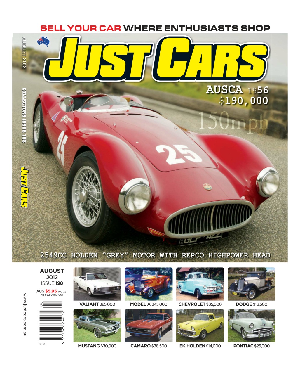 JUST CARS Preview Pages