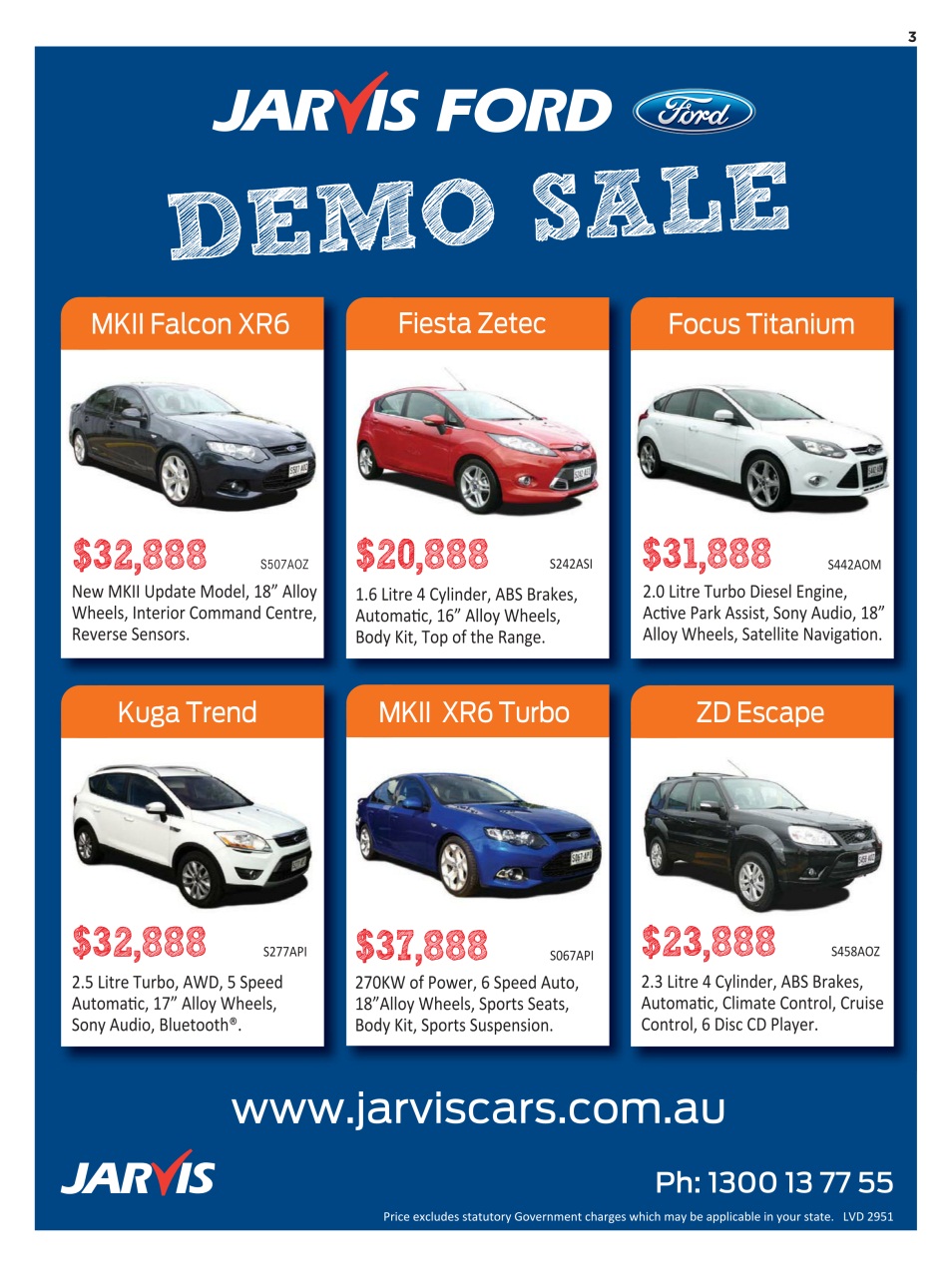 JUST CARS Preview Pages