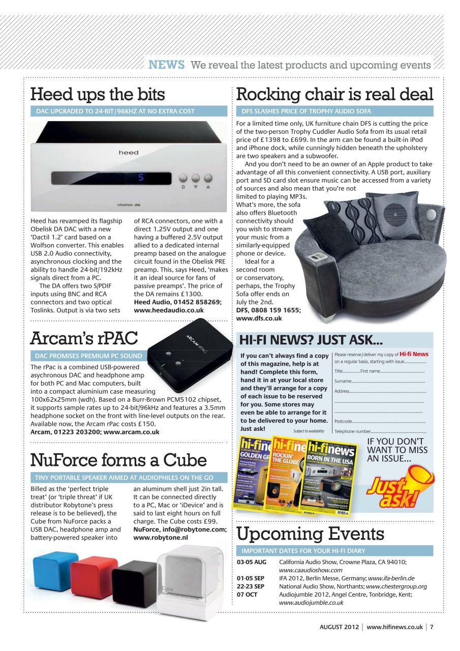 Hi-Fi News Preview Pages