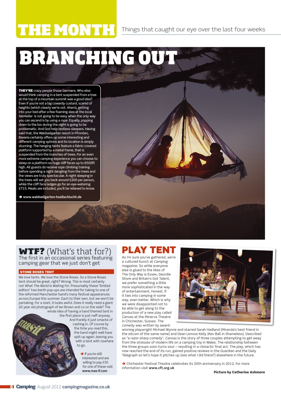 Camping Preview Pages