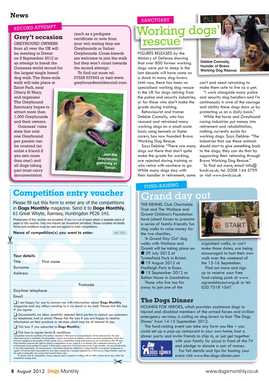 Dogs Monthly Preview Pages