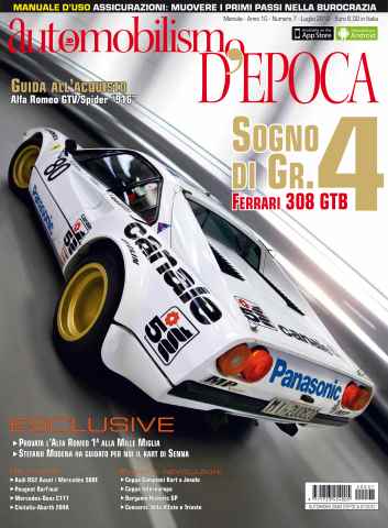 Automobilismo d'Epoca issue Automobilismo d'Epoca 7 2012