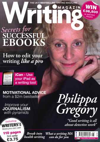 Writing Magazine issue Writing Magazine August 2012