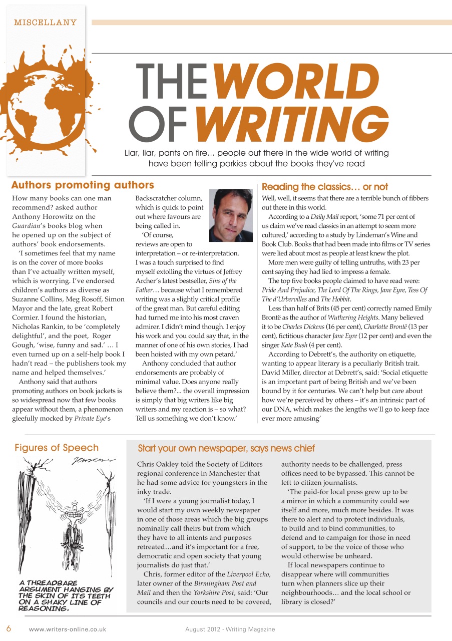 Writing Magazine Preview Pages