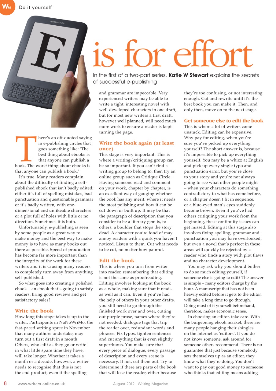 Writing Magazine Preview Pages