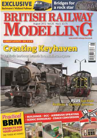 British Railway Modelling (BRM) issue AUGUST 2012