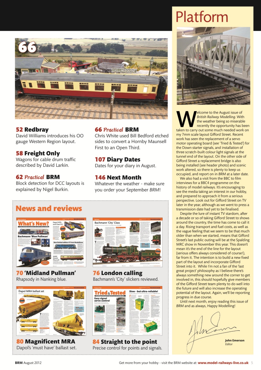 British Railway Modelling (BRM) Preview Pages