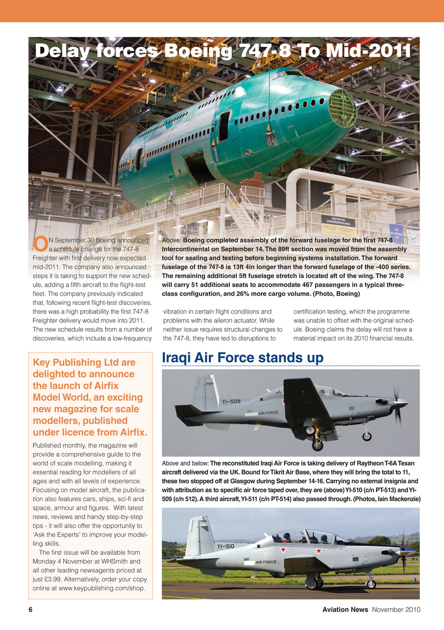 Aviation News Preview Pages