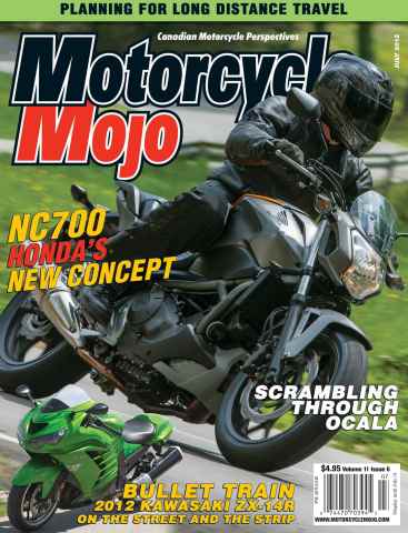 Motorcycle Mojo issue July 2012