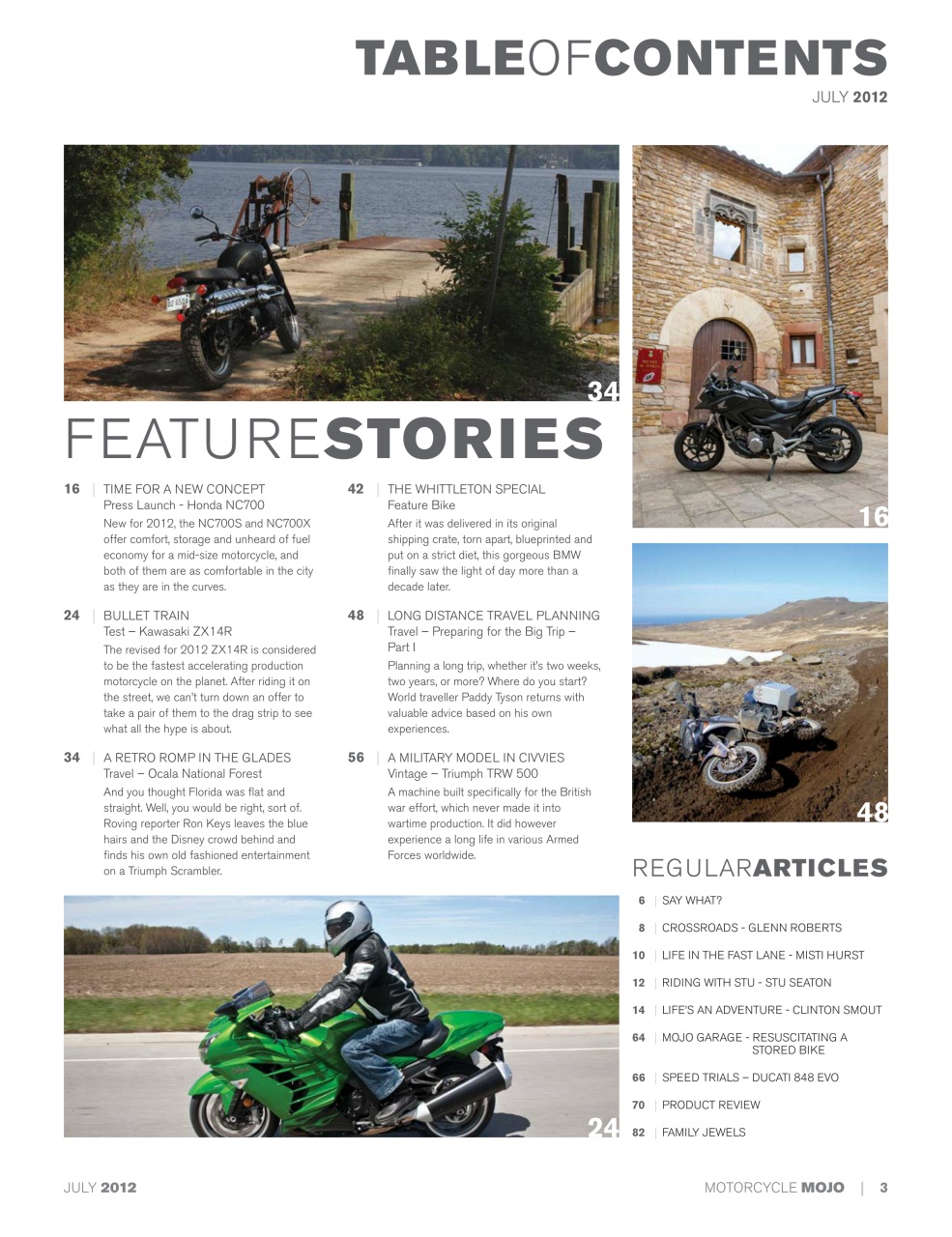 Motorcycle Mojo Preview Pages