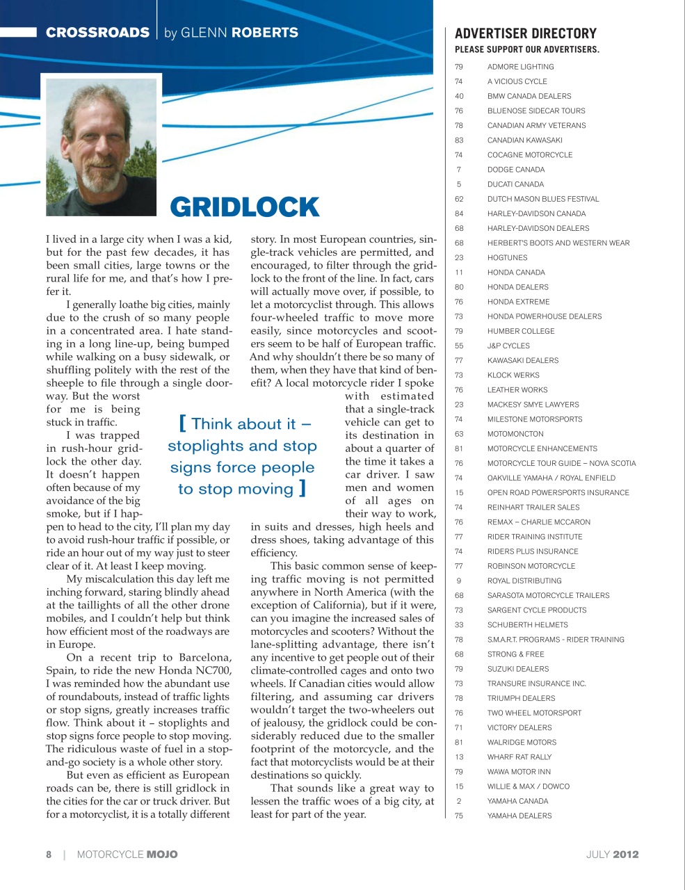 Motorcycle Mojo Preview Pages