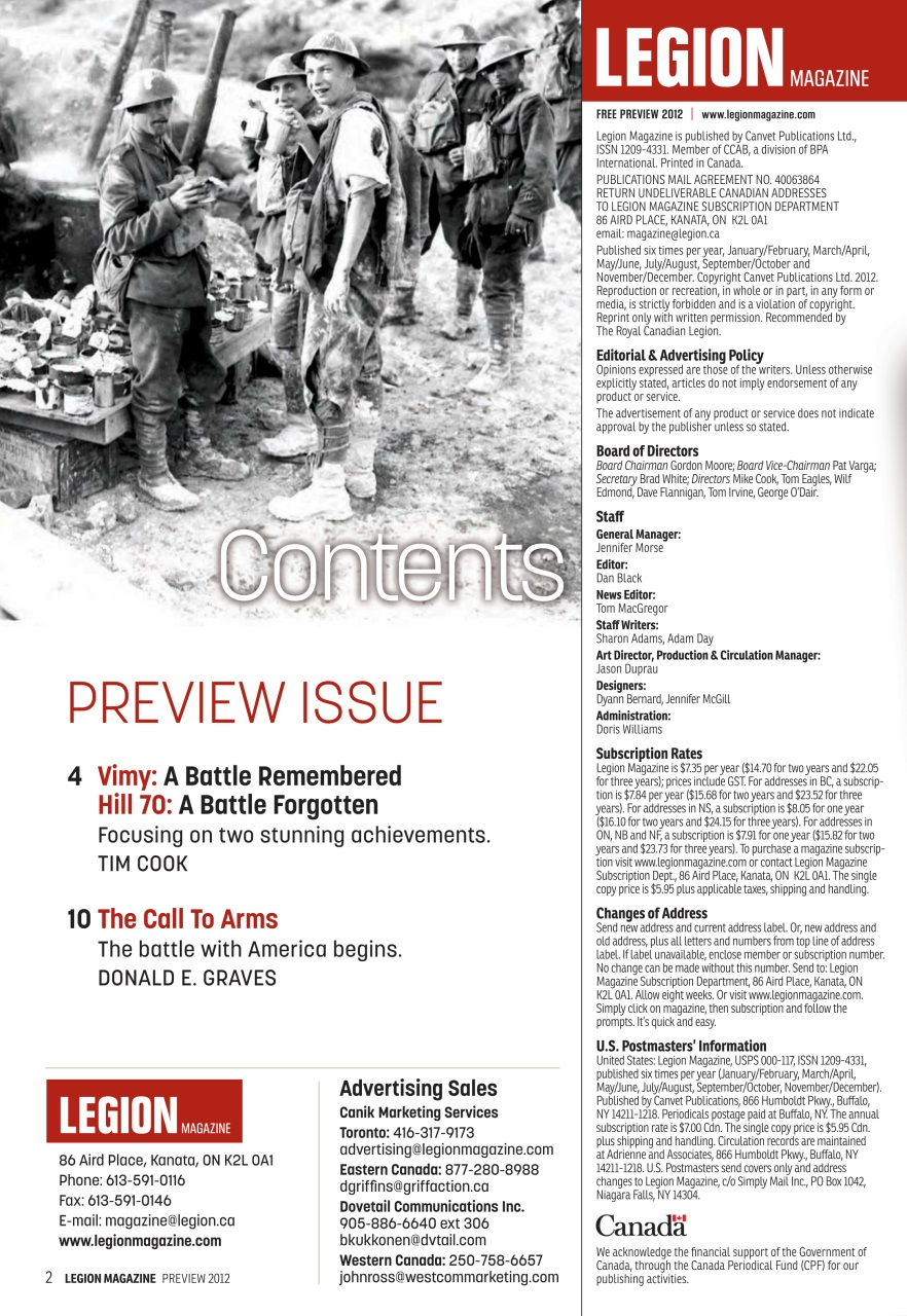 Legion Preview Pages