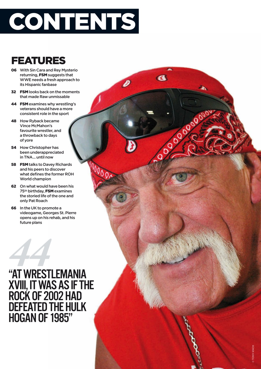 Wrestletalk Magazine Preview Pages