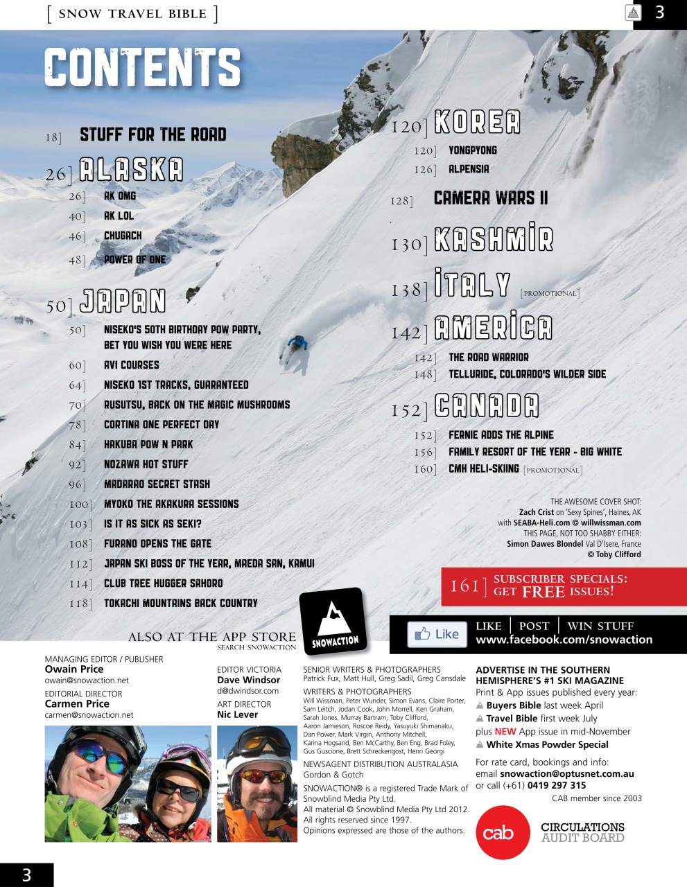 Snow Action Preview Pages