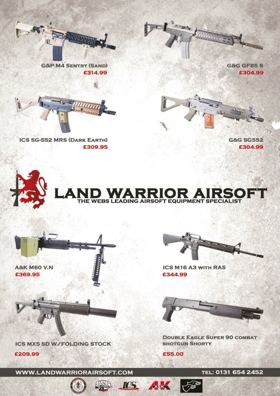 Airsoft Action Preview Pages