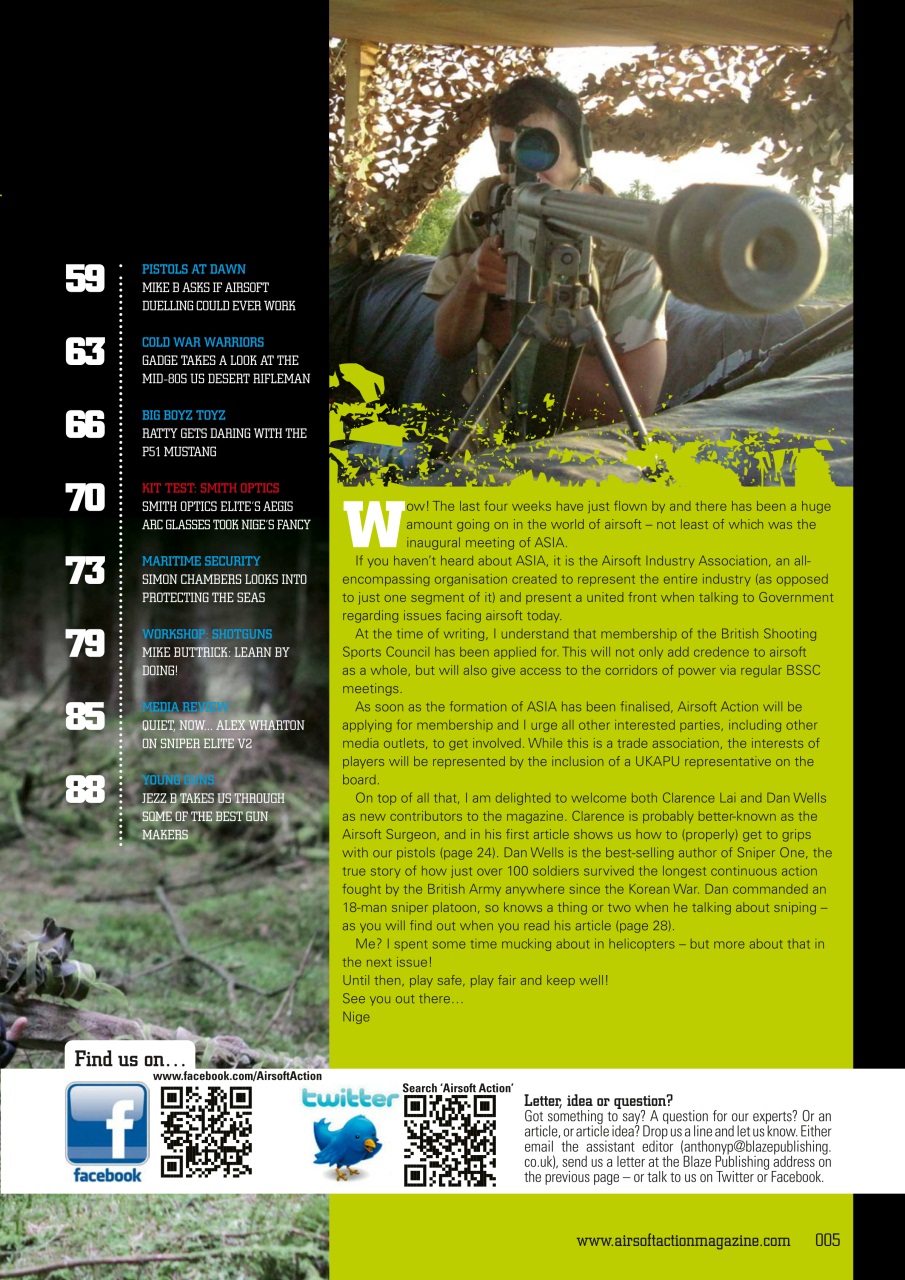 Airsoft Action Preview Pages