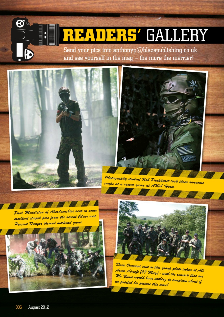 Airsoft Action Preview Pages