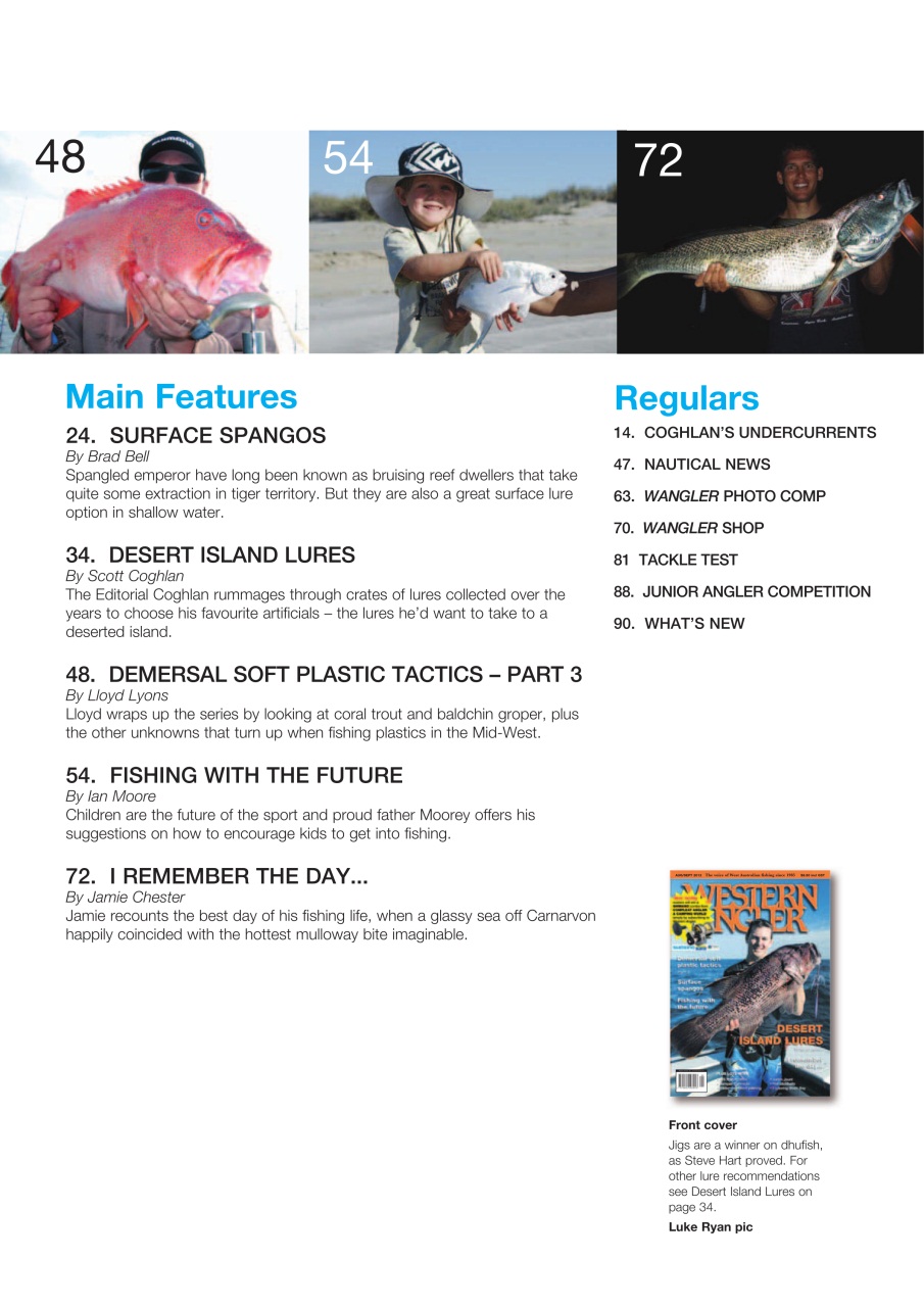 Western Angler Preview Pages