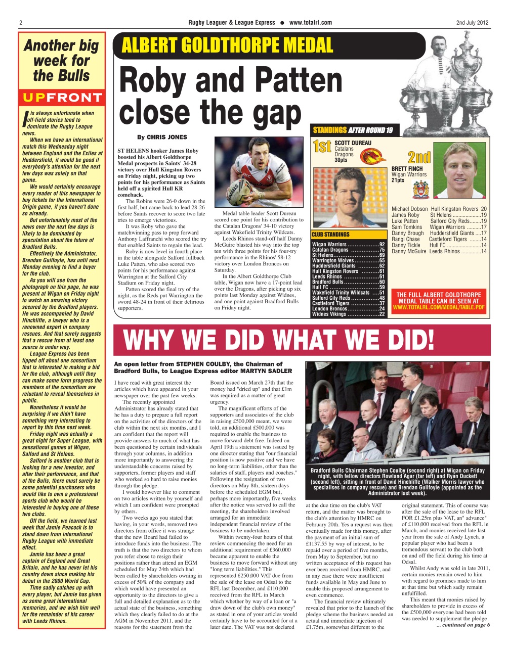 League Express Preview Pages