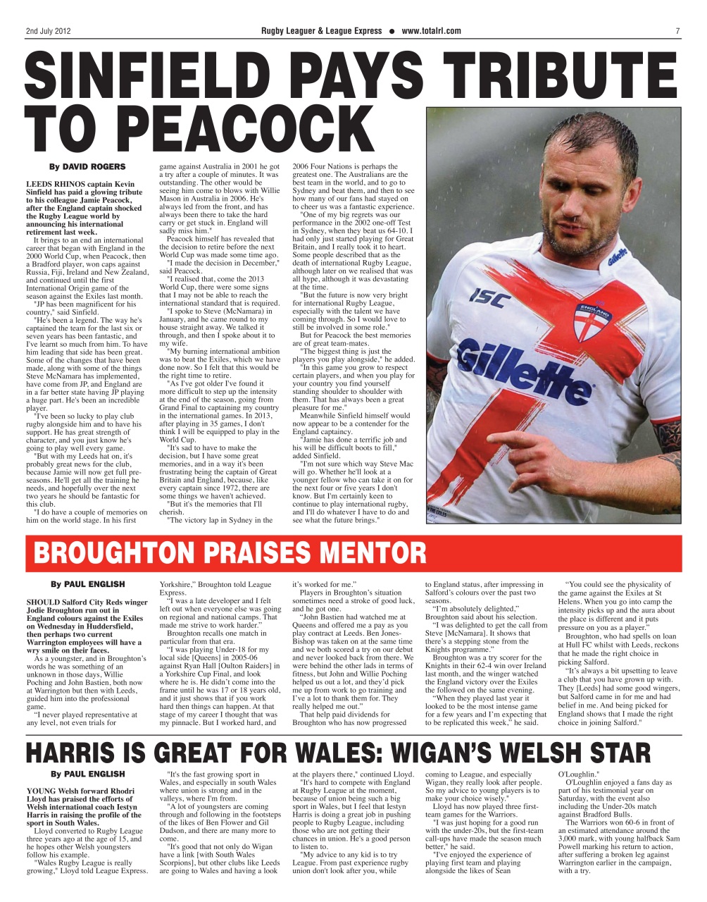 League Express Preview Pages