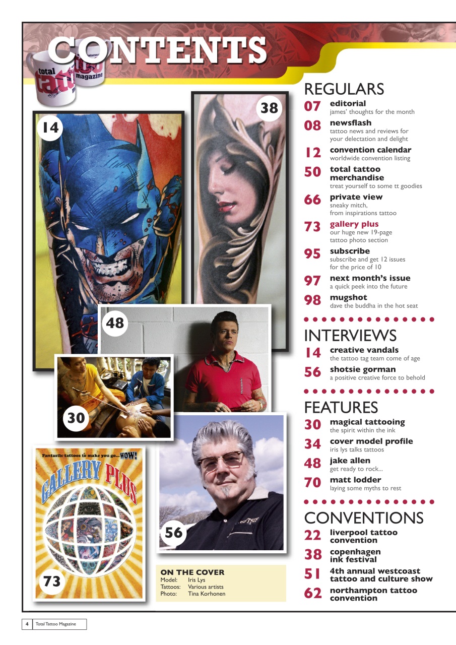 Total Tattoo Preview Pages