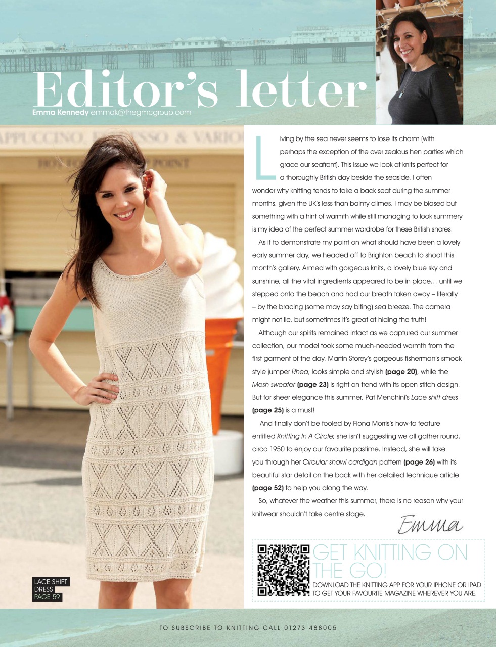 Knitting Preview Pages