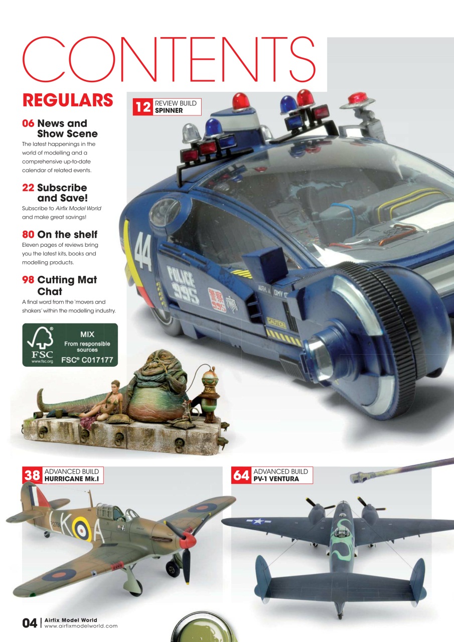 Airfix Model World Preview Pages