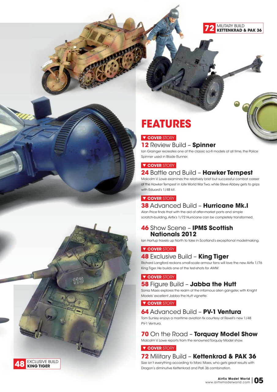 Airfix Model World Preview Pages