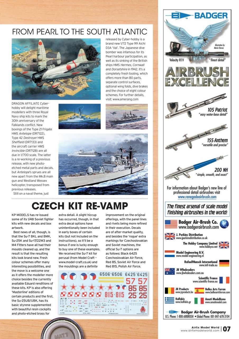 Airfix Model World Preview Pages