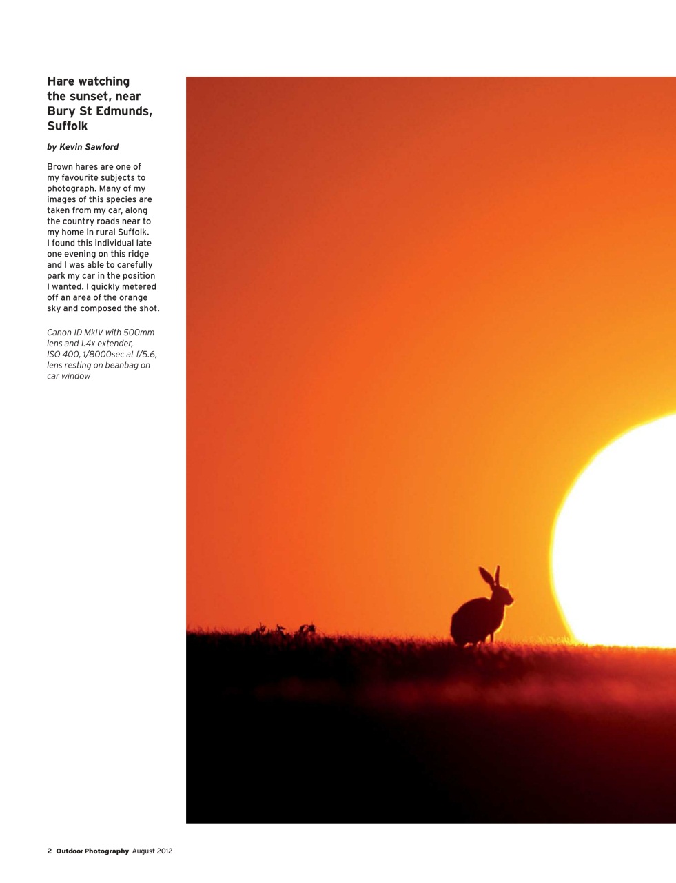 Outdoor Photography Preview Pages