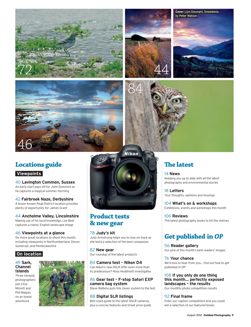 Outdoor Photography Preview Pages