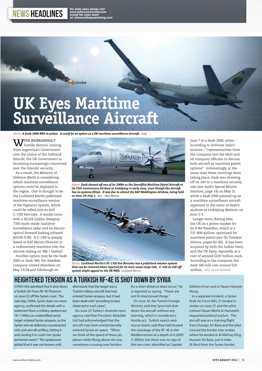 AirForces Monthly Preview Pages
