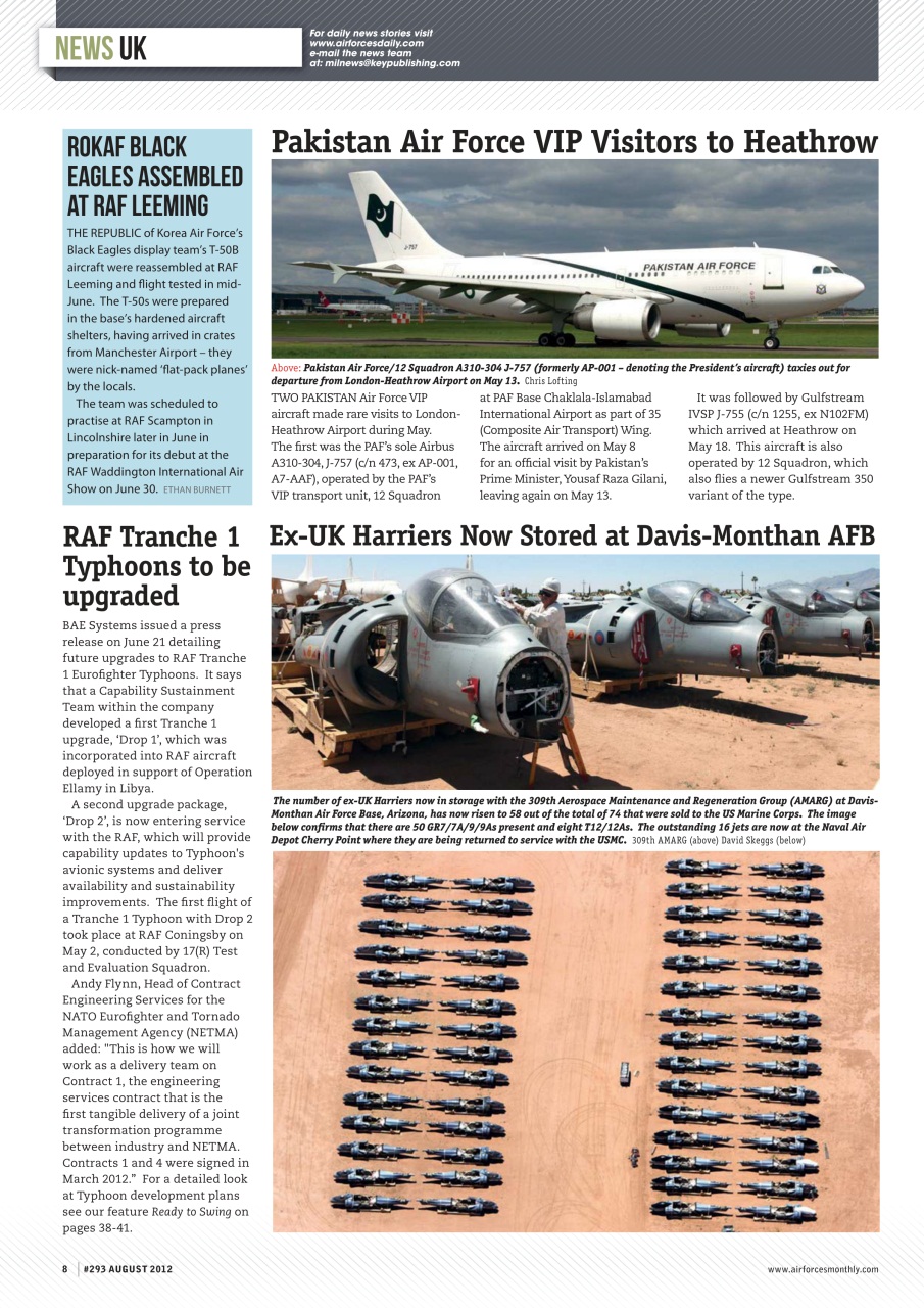 AirForces Monthly Preview Pages