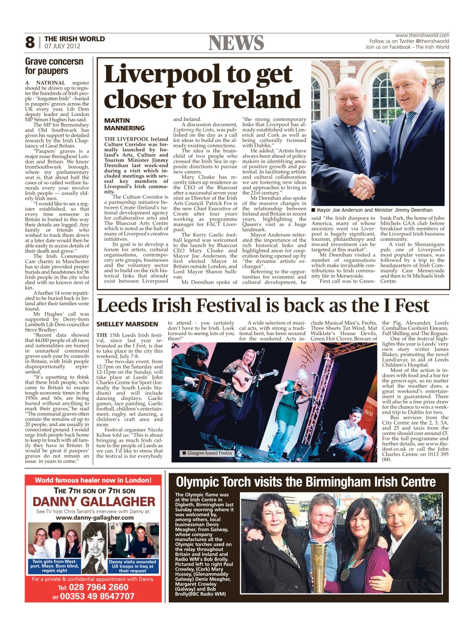 Irish World Preview Pages