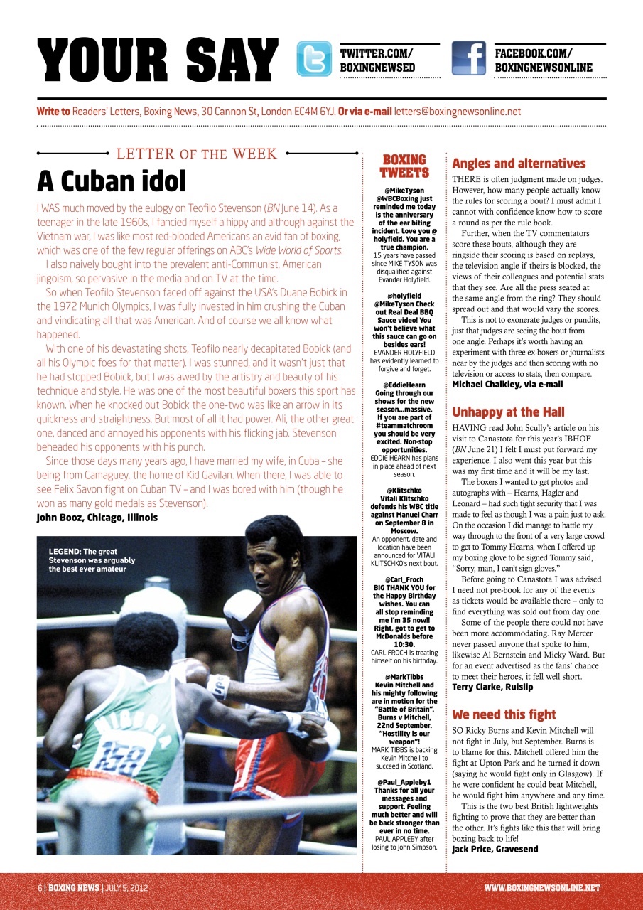 Boxing News Preview Pages