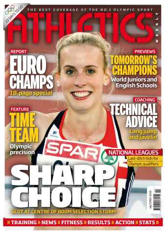 AW – Athletics Weekly Magazine issue AW July 5 2012