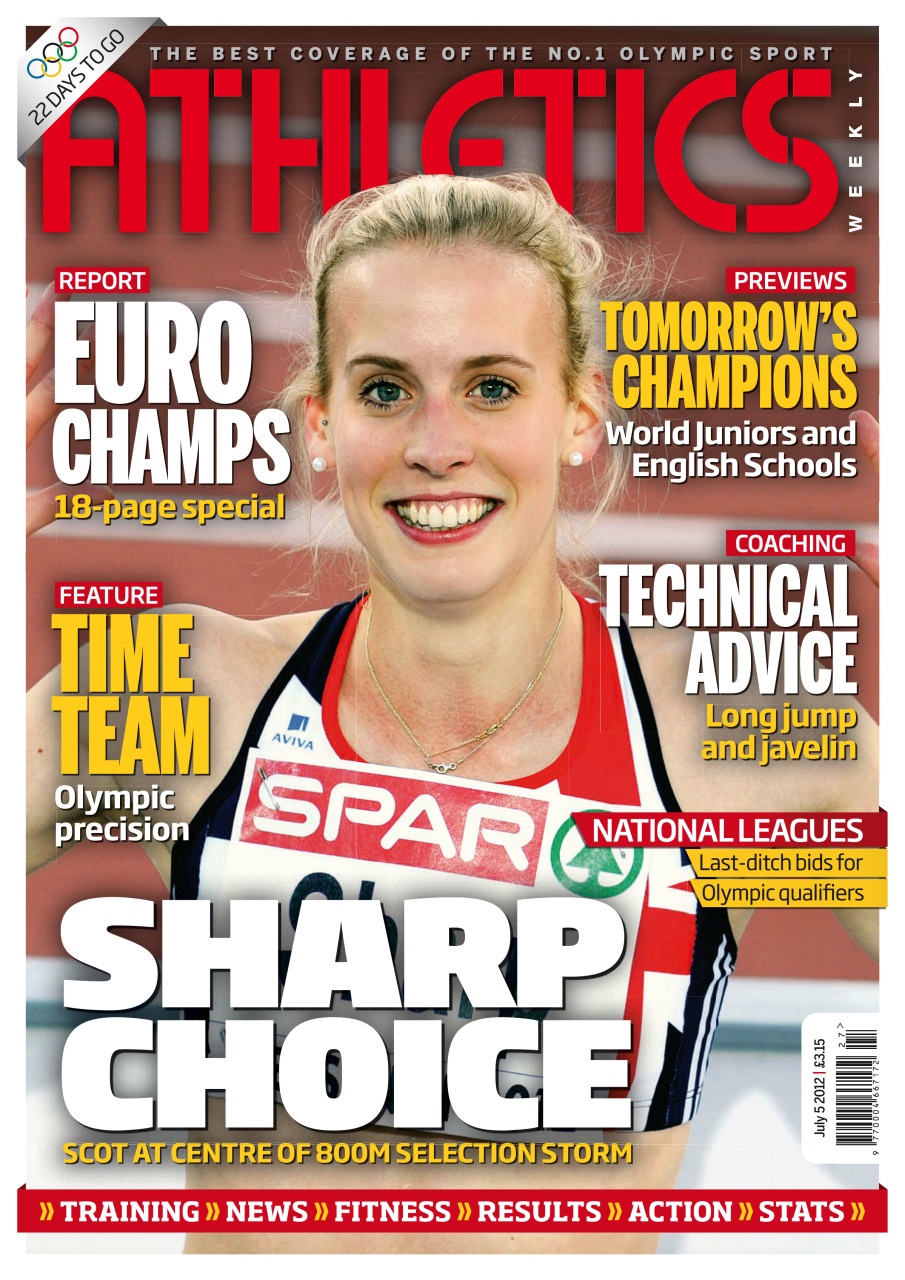 AW – Athletics Weekly Magazine Preview Pages