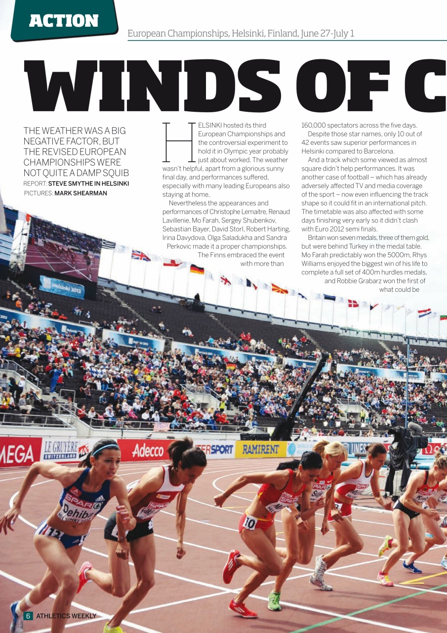 AW – Athletics Weekly Magazine Preview Pages