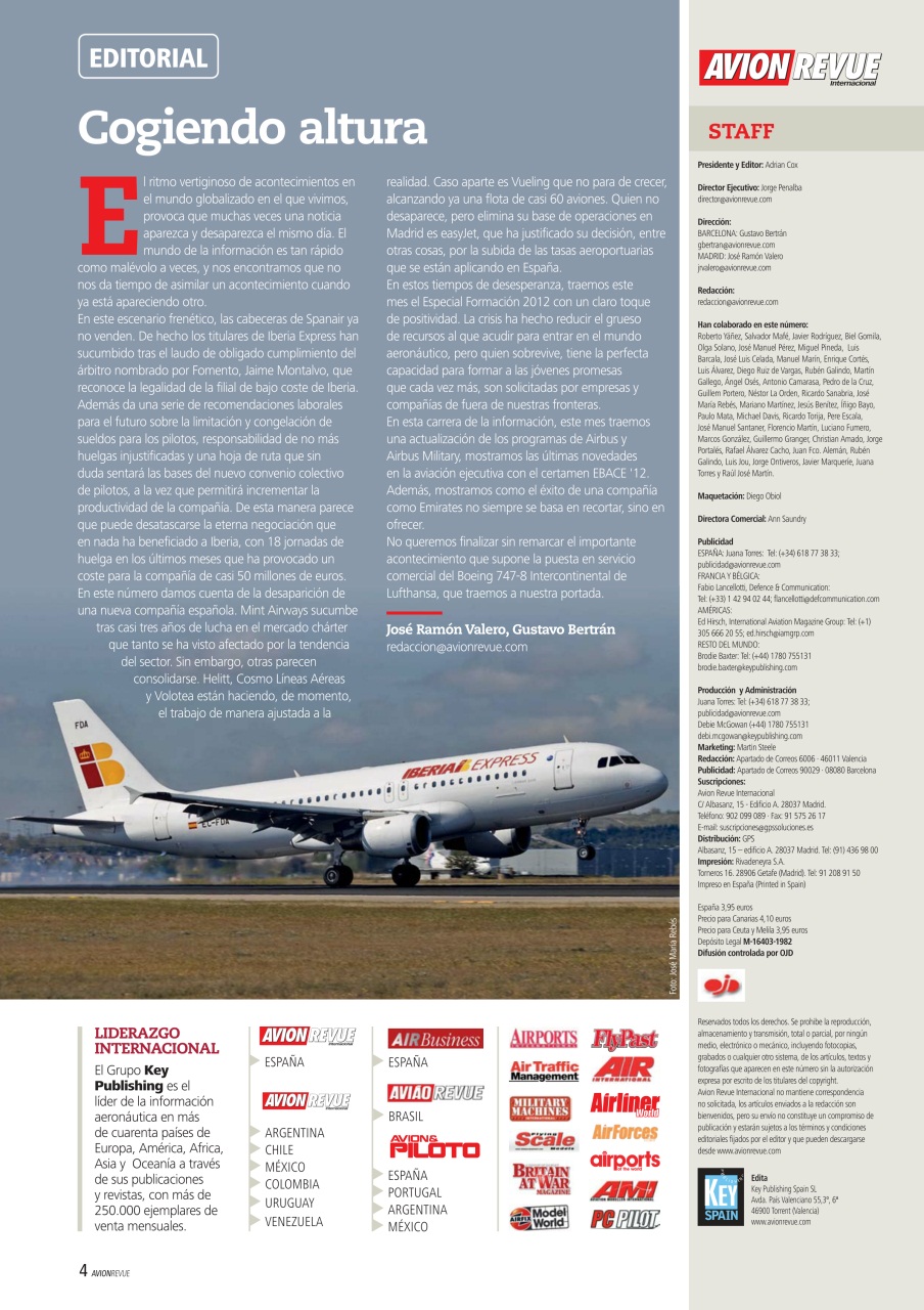 Avion Revue Internacional Preview Pages