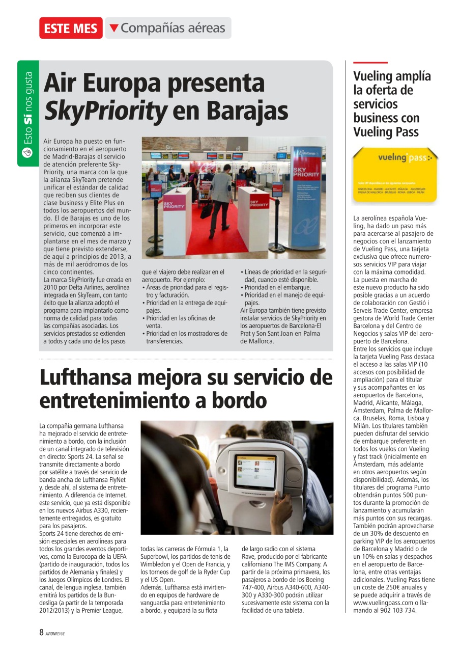 Avion Revue Internacional Preview Pages