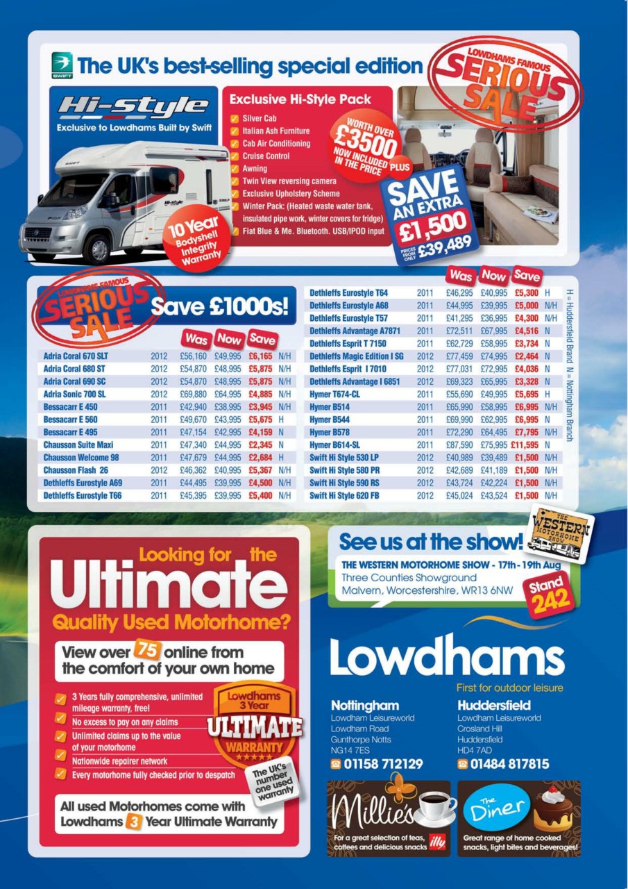 What Motorhome magazine Preview Pages