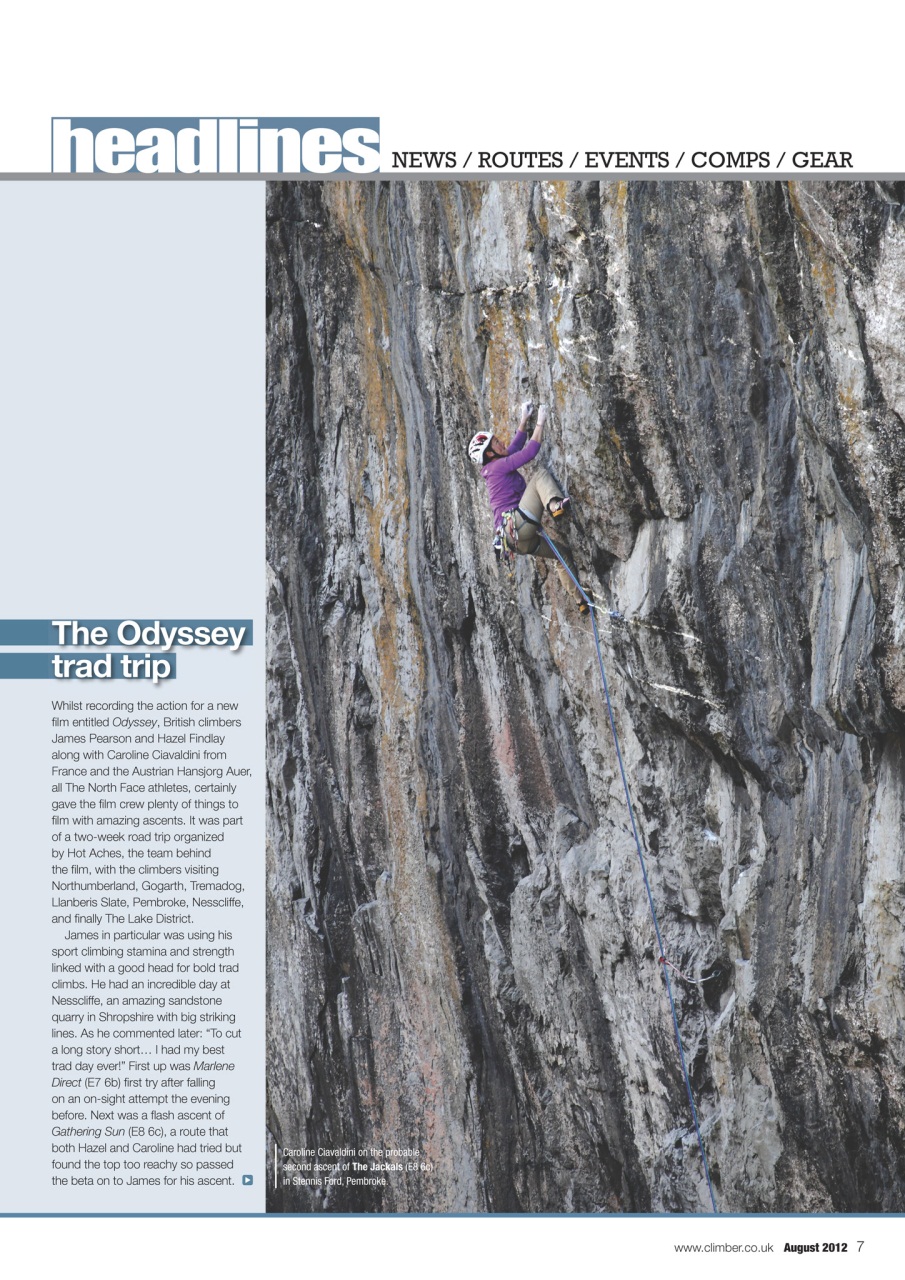 Climber Preview Pages