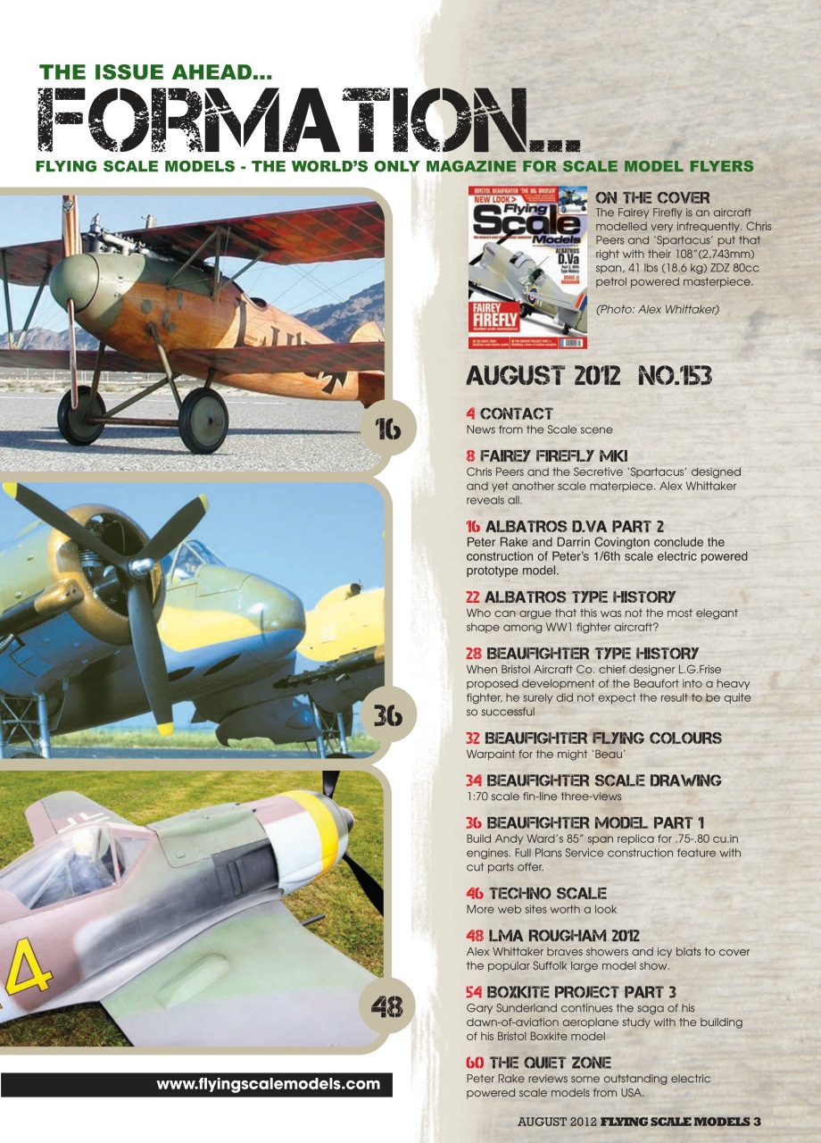 Flying Scale Models Preview Pages