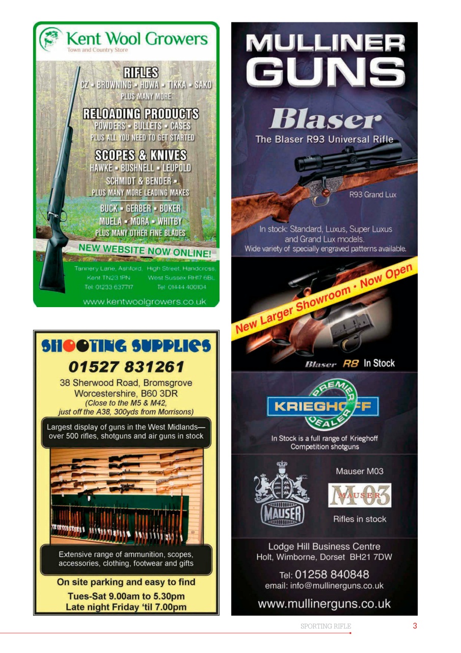 Sporting Rifle Preview Pages