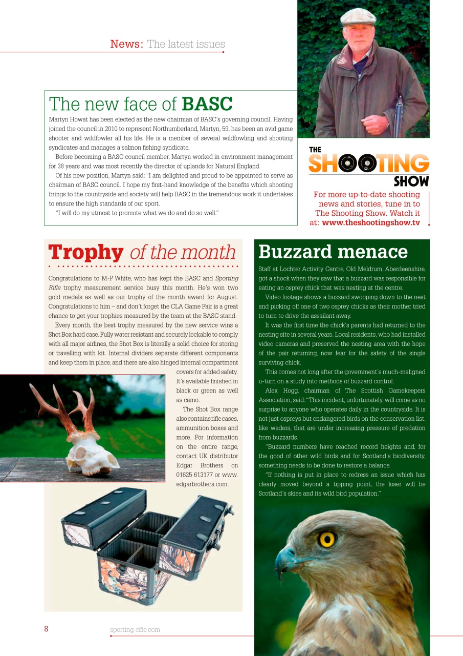 Sporting Rifle Preview Pages