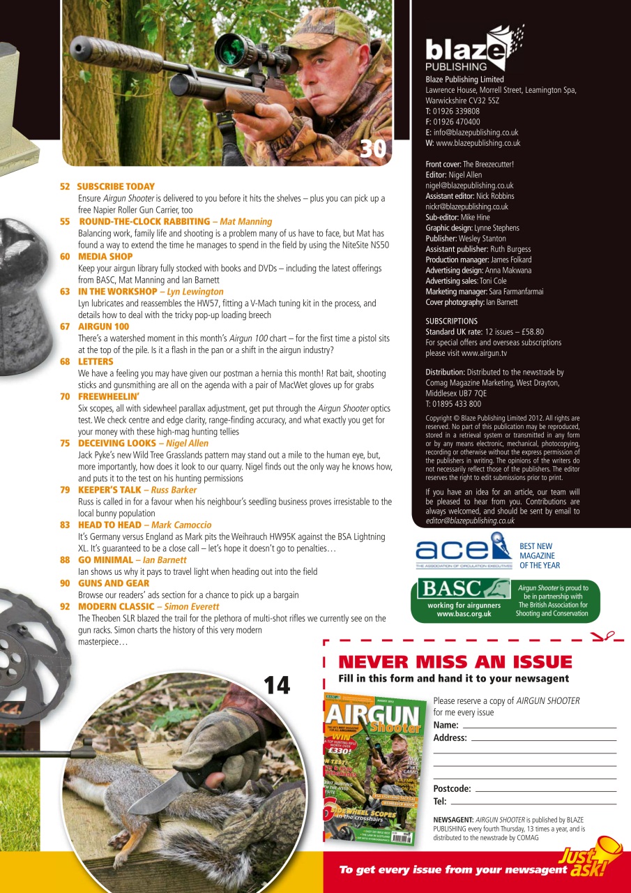 Airgun Shooter Preview Pages