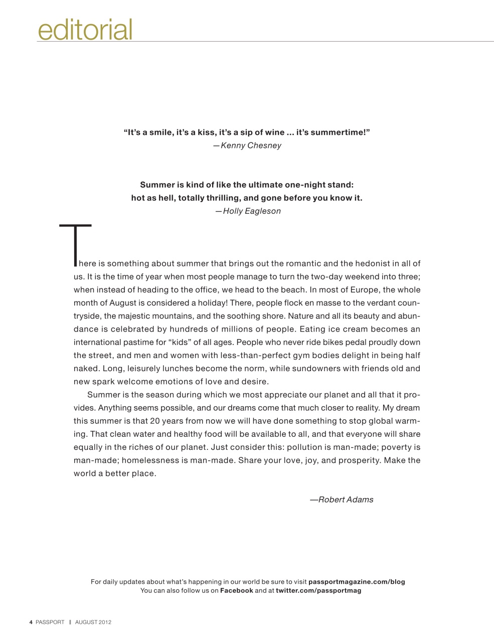 Passport Preview Pages